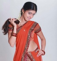 Pranitha Half Saree Photos